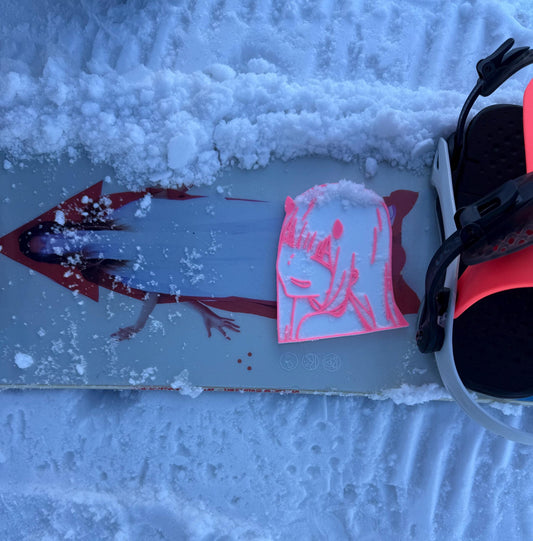 Zero Two Anime Snowboarding Stomp Pad