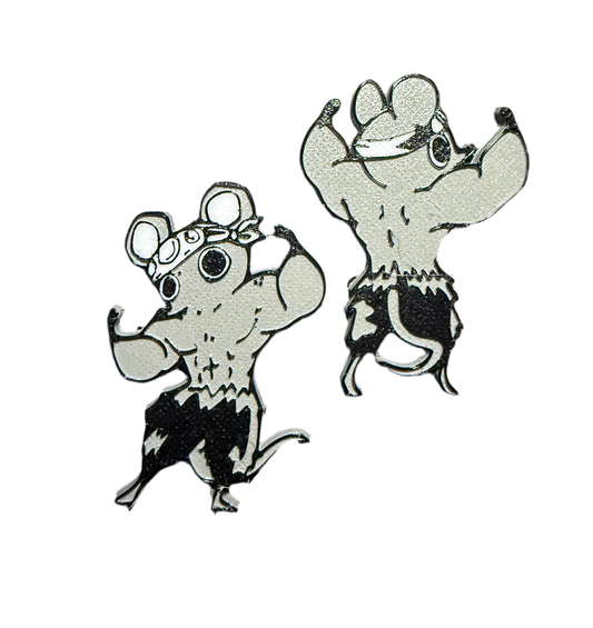 Muscle Mice (Demon Slayer) Anime Snowboarding Stomp Pad
