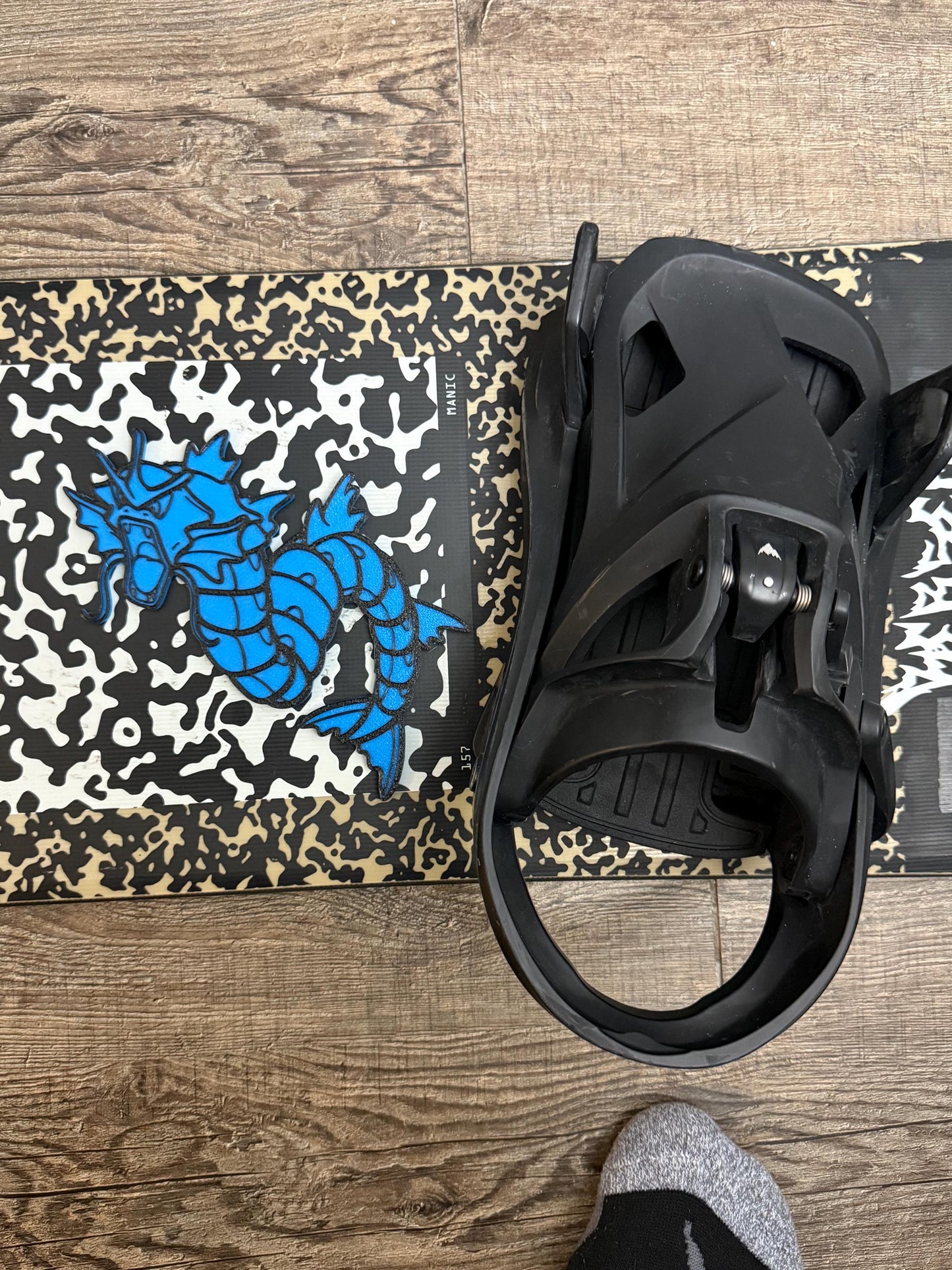 Gyarados Pokémon Snowboarding Stomp Pad