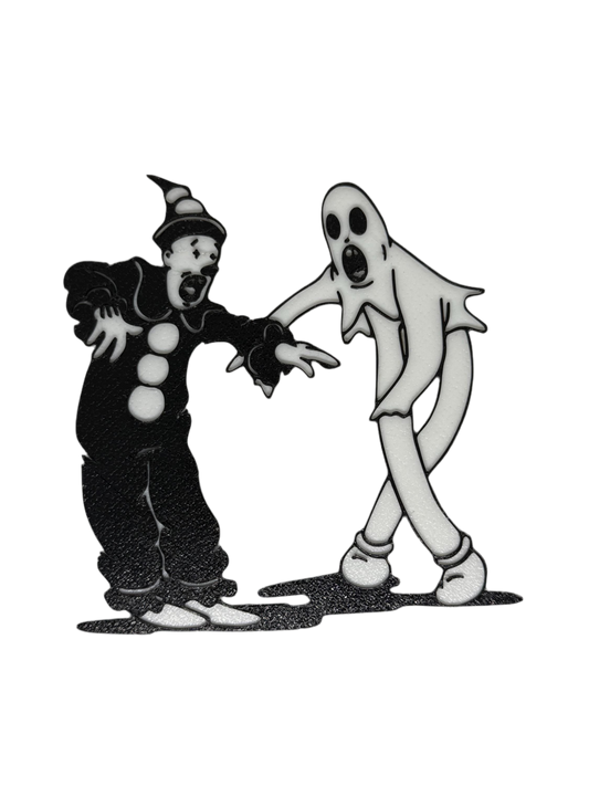 Coco the Clown and Ghost Stomp Pad