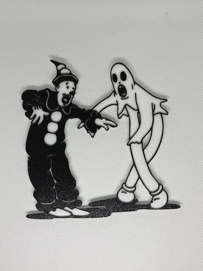 Coco the Clown and Ghost Stomp Pad