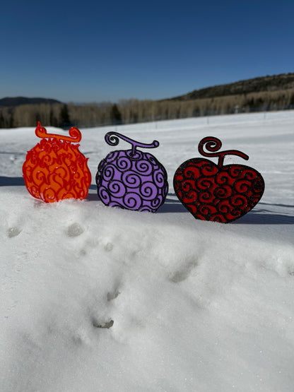 Mera Mera No Mi (Flame-Flame Fruit) Snowboarding Stomp Pad