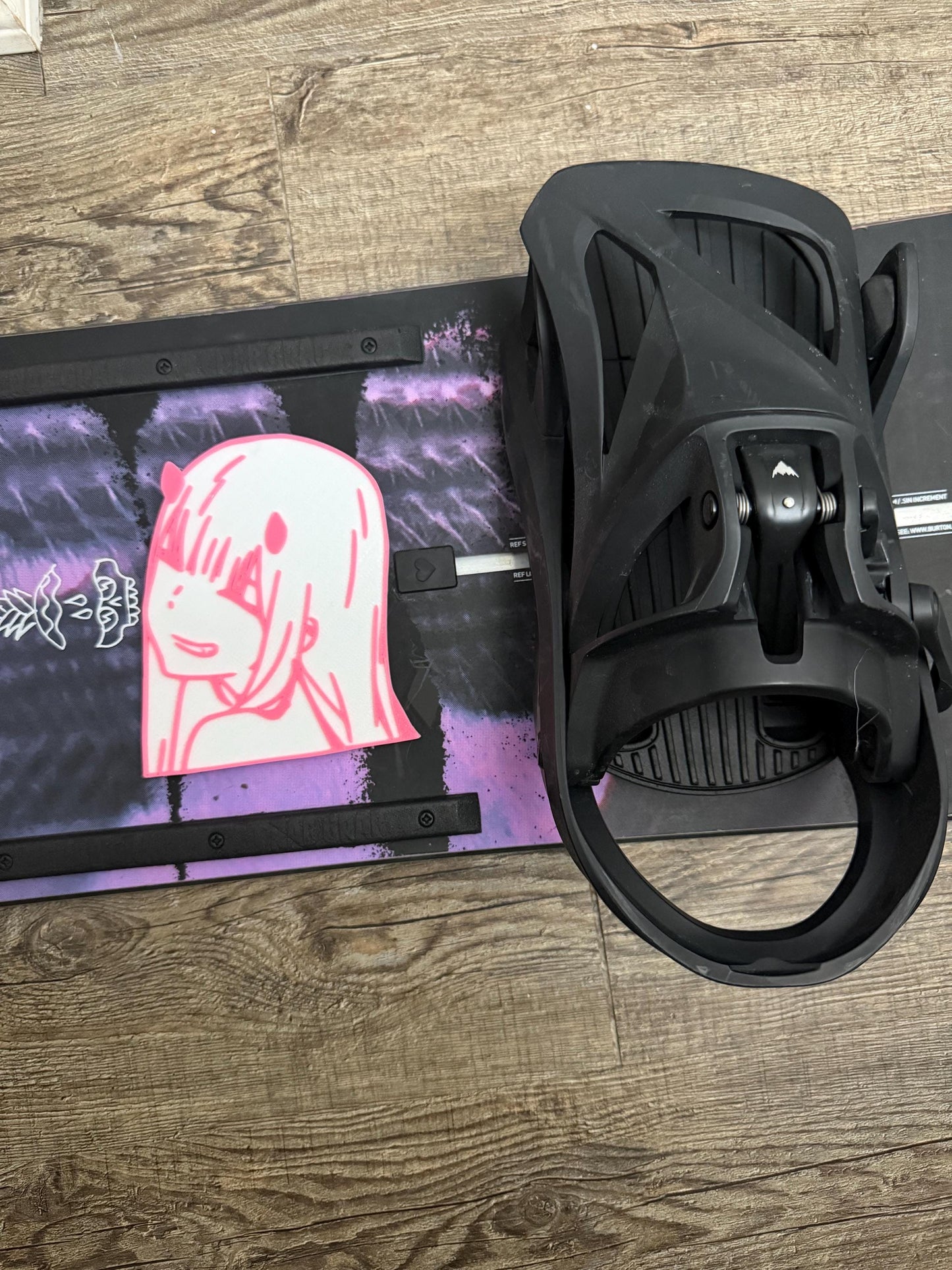 Zero Two Anime Snowboarding Stomp Pad