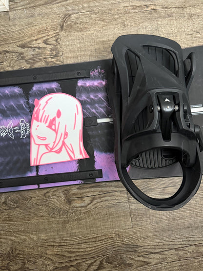 Zero Two Anime Snowboarding Stomp Pad