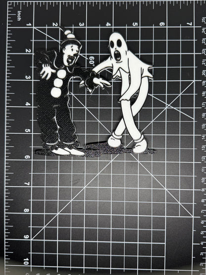 Coco the Clown and Ghost Stomp Pad