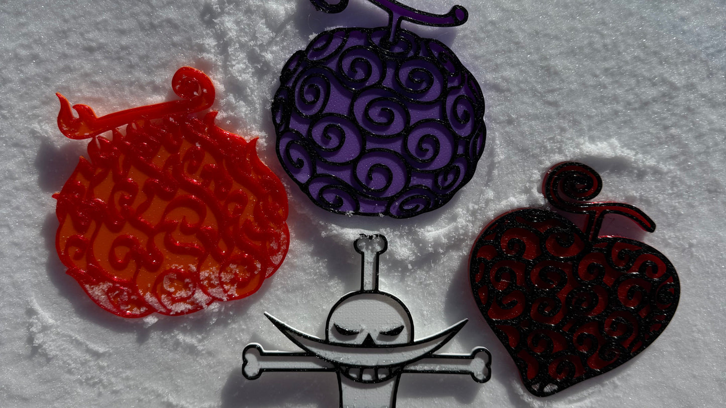 Mera Mera No Mi (Flame-Flame Fruit) Snowboarding Stomp Pad