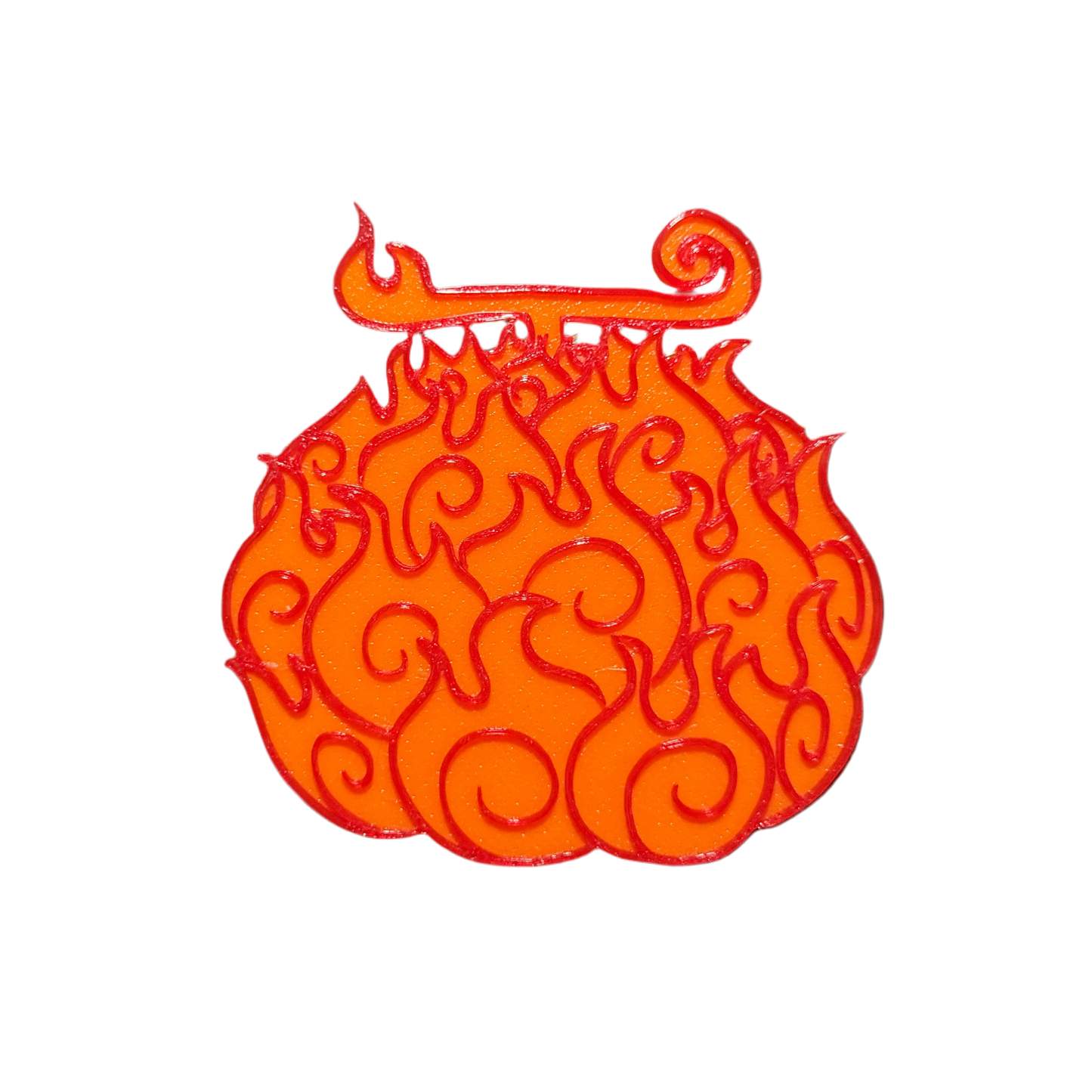 Mera Mera No Mi (Flame-Flame Fruit) Snowboarding Stomp Pad