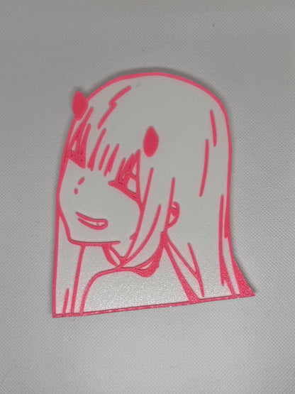 Zero Two Anime Snowboarding Stomp Pad